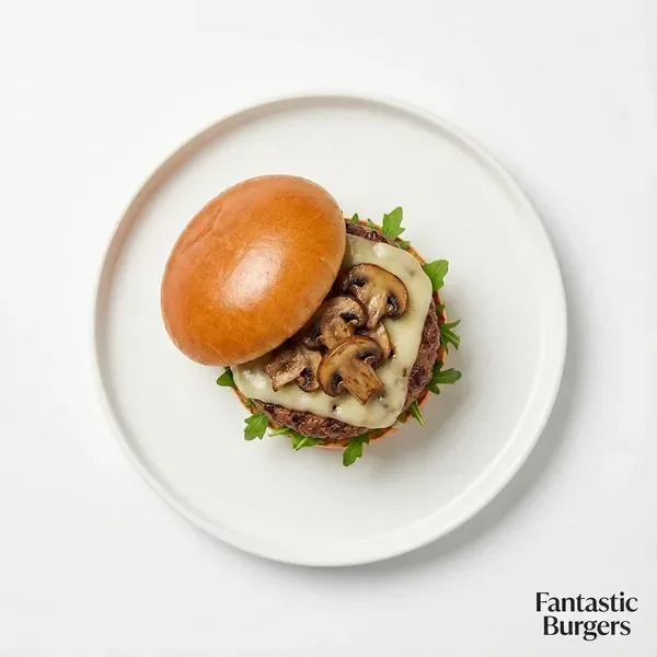 Mushroom Swiss Burger